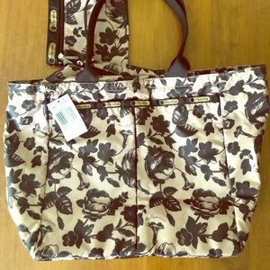 LeSportsac Floral Tote NWT